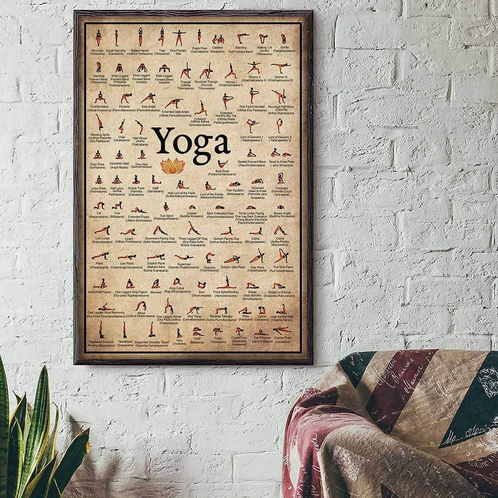 BowLift | Yoga Poses Wall Poster