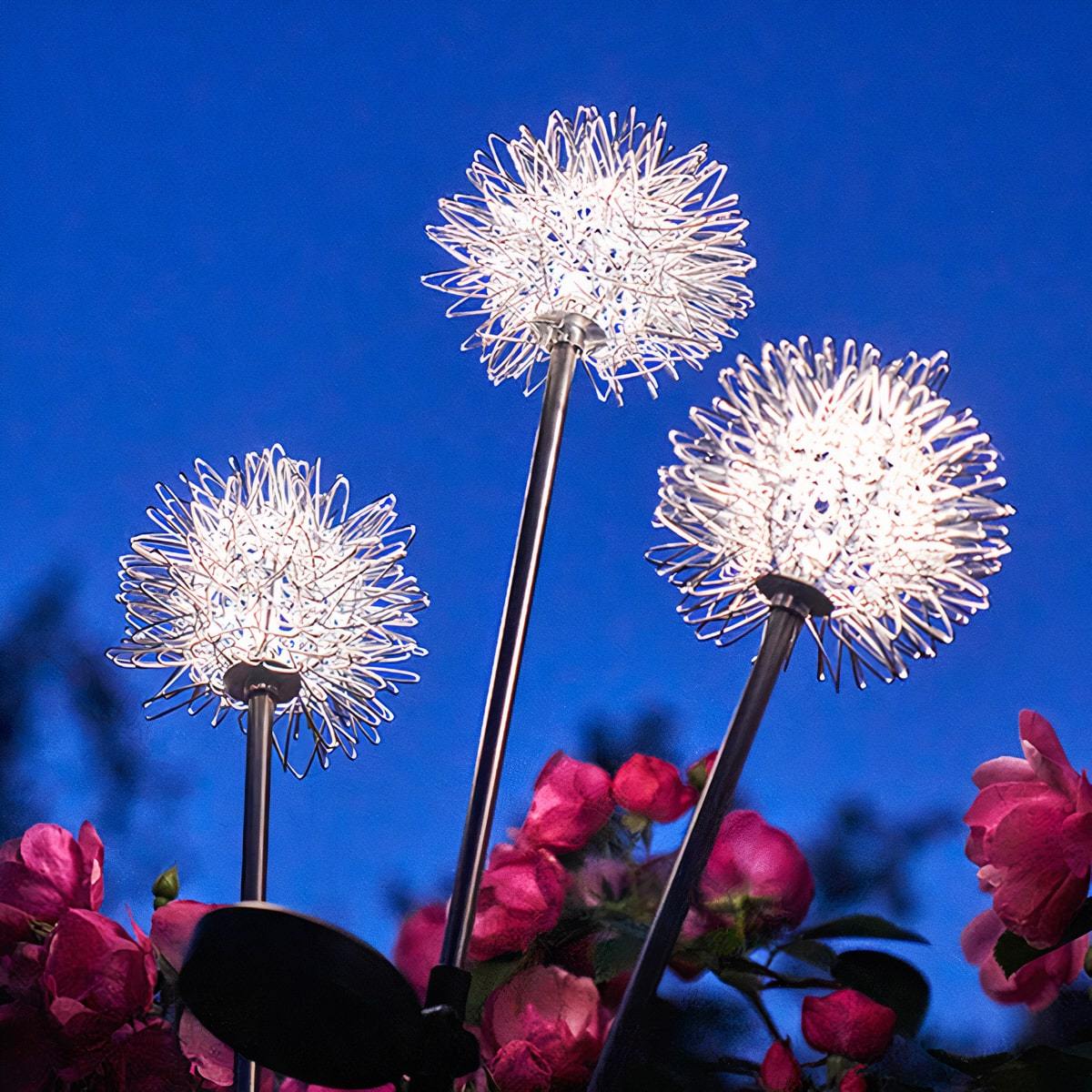 BowLift | Dandelion Garden Lights, Solar Powered