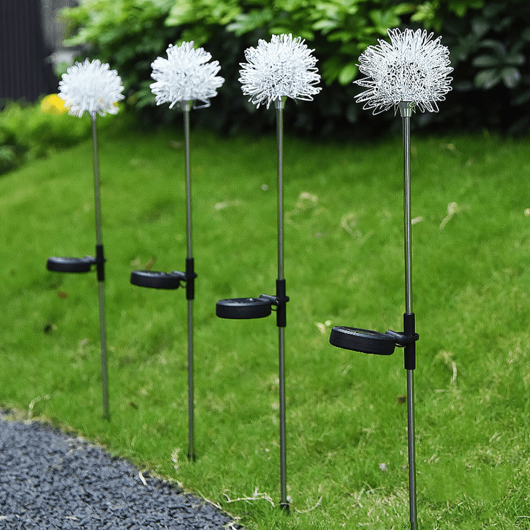 BowLift | Dandelion Garden Lights, Solar Powered