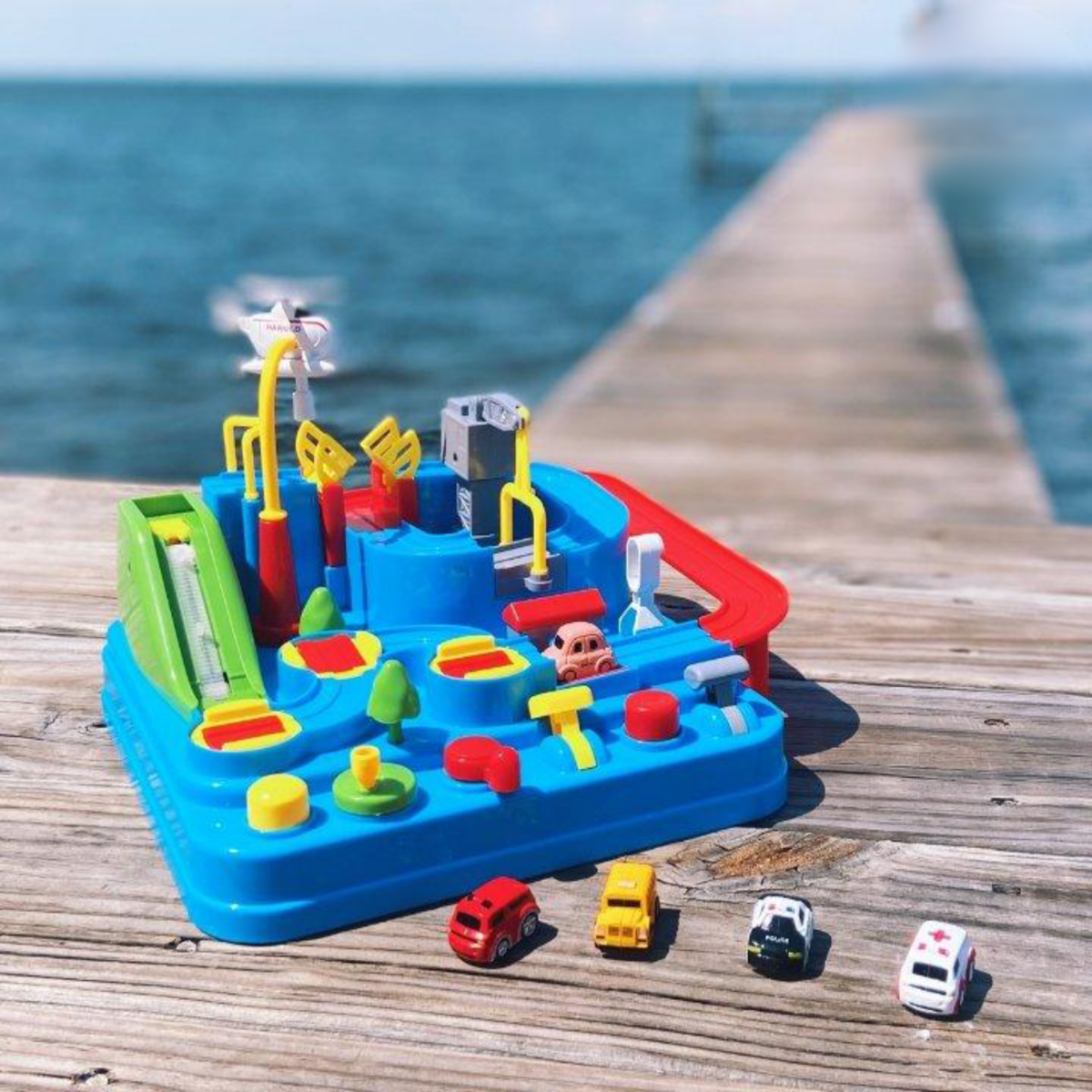 BowLift | Car Adventure – City Driving Brain-Training Toy for Kids | Educational Playset with 8 Challenges