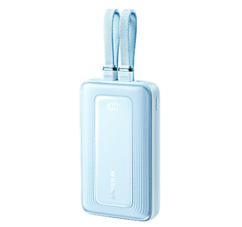 BowLift | 2024 New Fast-Charging Power Bank, 20,000mAh High Capacity with Built-In Cable