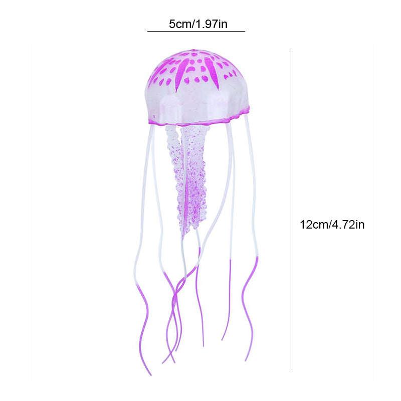 BowLift | Fish tank landscape simulation transparent fluorescent jellyfish