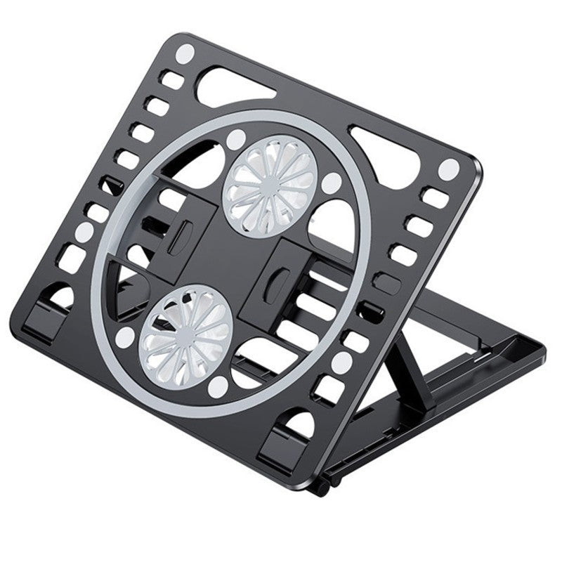 BowLift | Adjustable Laptop Stand with Cooling Fan, Rotatable Phone Clip, for Laptop, Tablet, Phone & Book