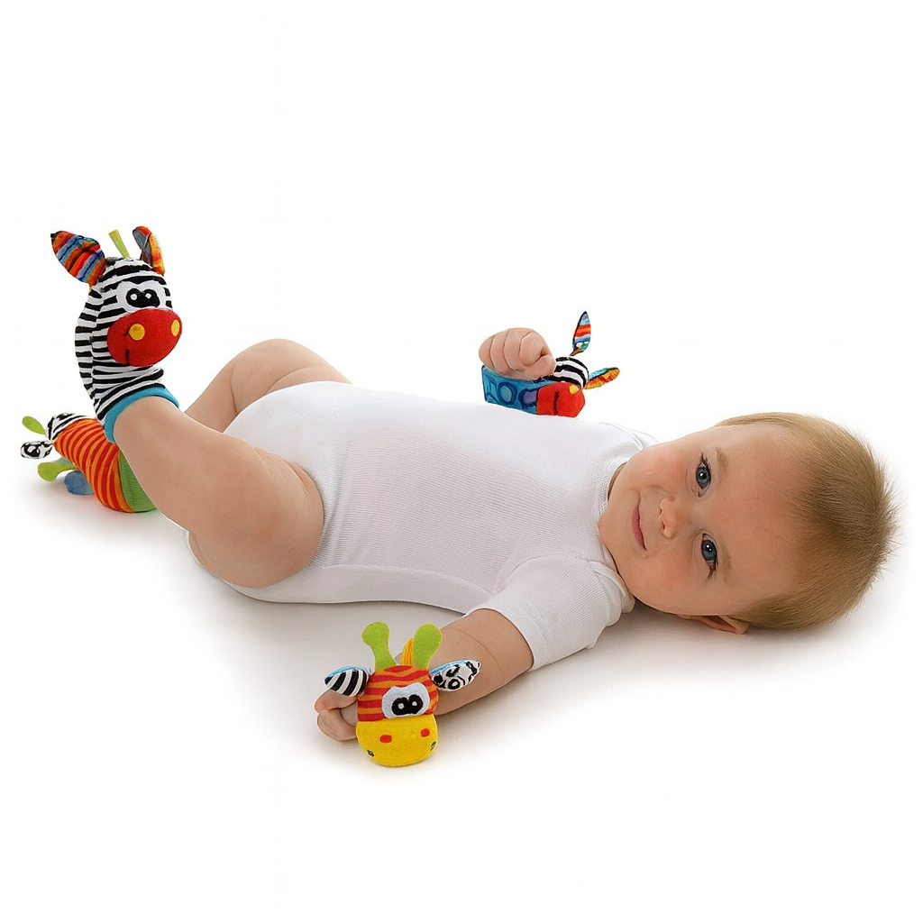 BowLift | Baby Rattle Socks Wrist Toys Set