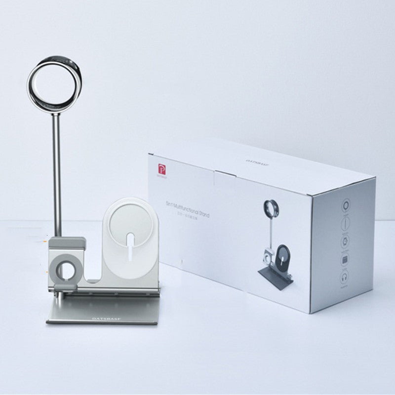 BowLift | 5-in-1 Nightstand Desk Organizer, for Phone, Watch, Headphones, Earbuds & Pencil