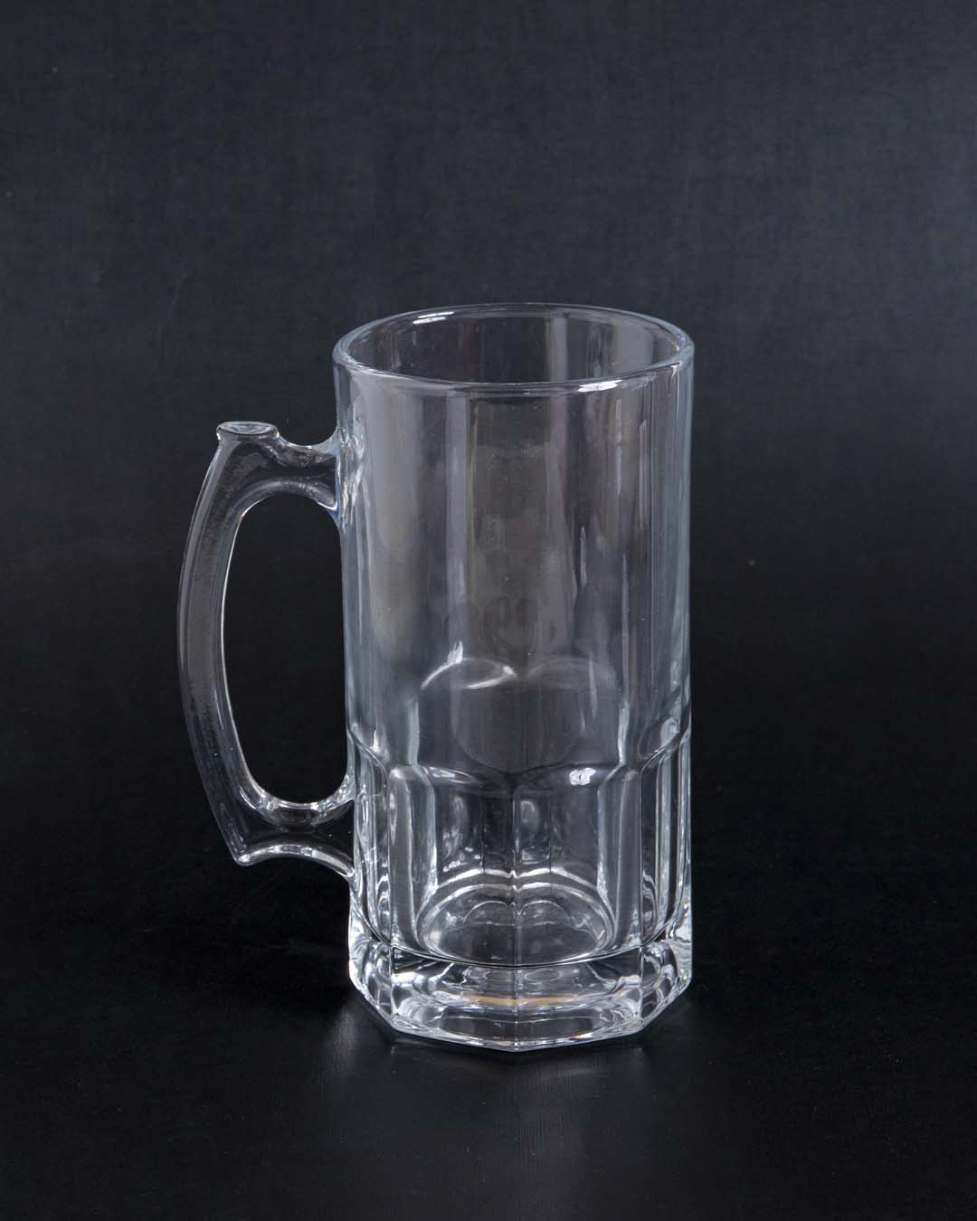 BowLift | Giant Clear Glass Beer Mug
