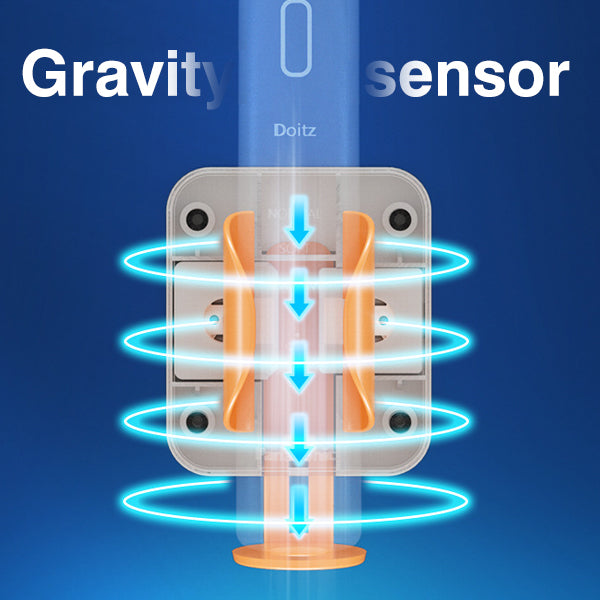 BowLift | Adhesive Wall Mounted Electric Toothbrush Gravity Holder