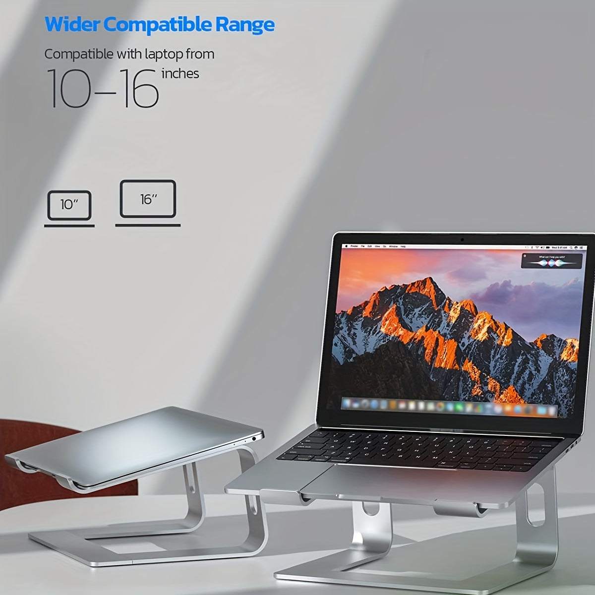 BowLift | Aluminium Laptop Stand – Ergonomic and Ventilating