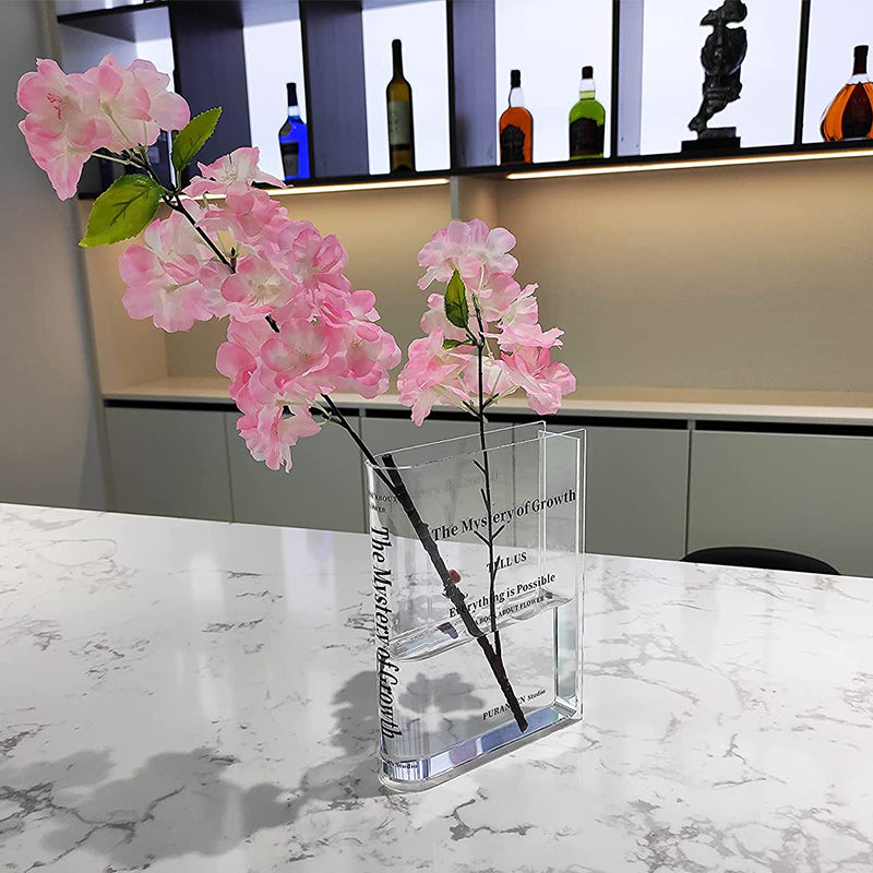 BowLift | Book Shape Acrylic Vase