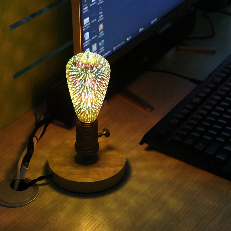 BowLift | 3D Fireworks LED Light Bulb