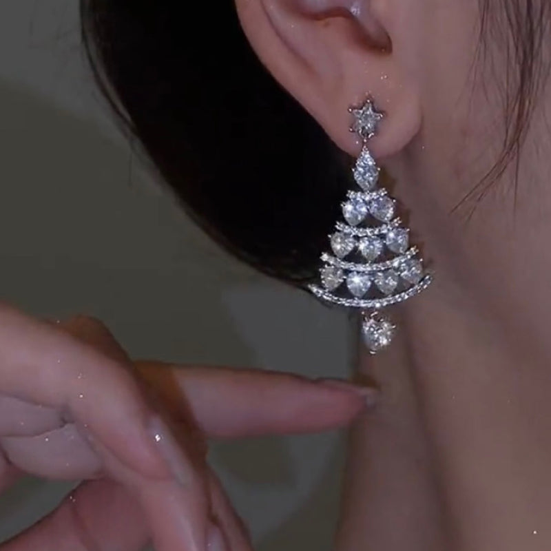 BowLift | Christmas Tree Stud Earrings