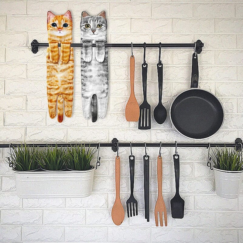 BowLift | Cute Cat Hand Towel