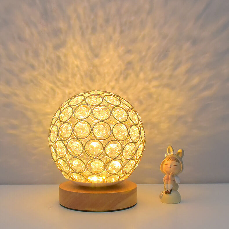 BowLift | Modern Minimalistic Round USB Rechargeable LED Night Light Table Lamp