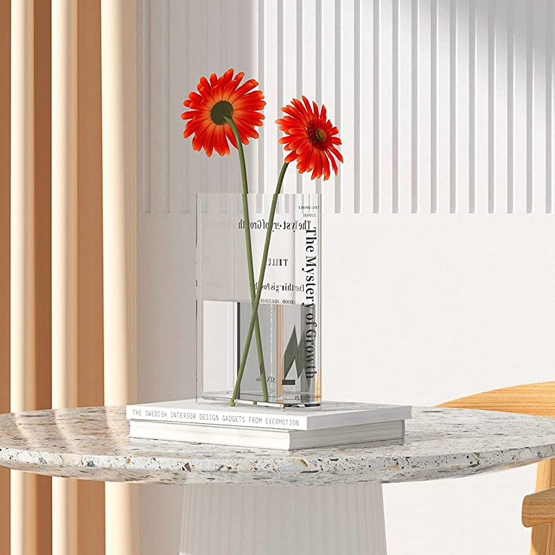BowLift | Book Shape Acrylic Vase