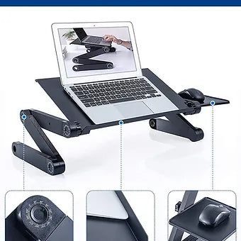 BowLift | Adjustable Laptop Stand with Mouse Pad