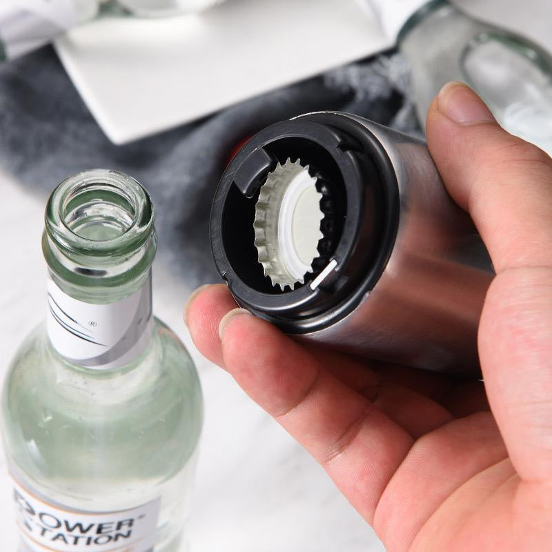 BowLift | Automatic Stainless Steel Push Down Opener