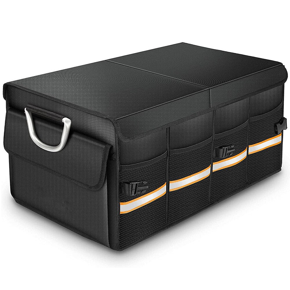 BowLift | Car Trunk Organizer Foldable Cover Durable Sturdy Thickened Plate Collapsible Trunk Storage Box
