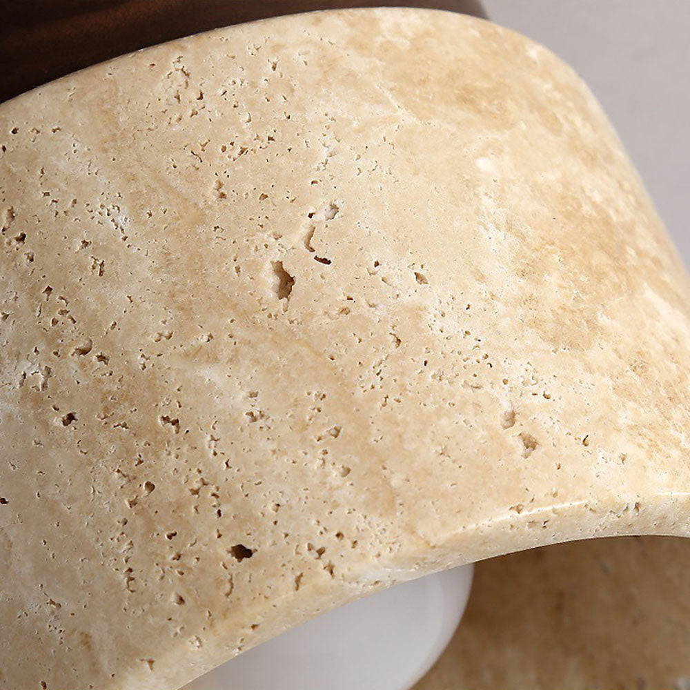 BowLift | Ceiling Light Wood Cylinder Flush Mount Fixture