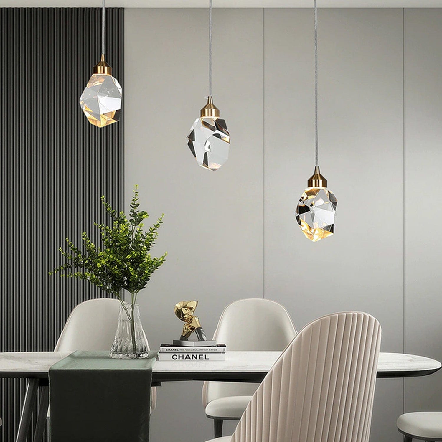 BowLift | Crown Jewel pendant light