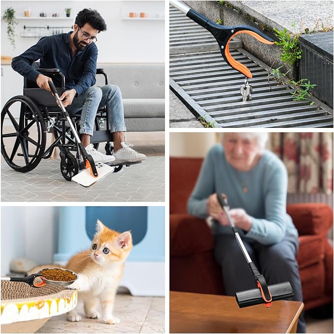 BowLift | Foldable Grabber With 360° Swivel Clip