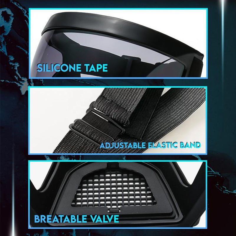 BowLift | Full face mask for industrial use when spraying pesticides