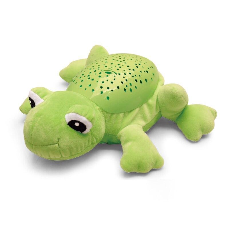 BowLift | Baby Sleep LED Lighting Stuffed Animal Led Night Lamp Plush Toys With Music & Stars Projector Light