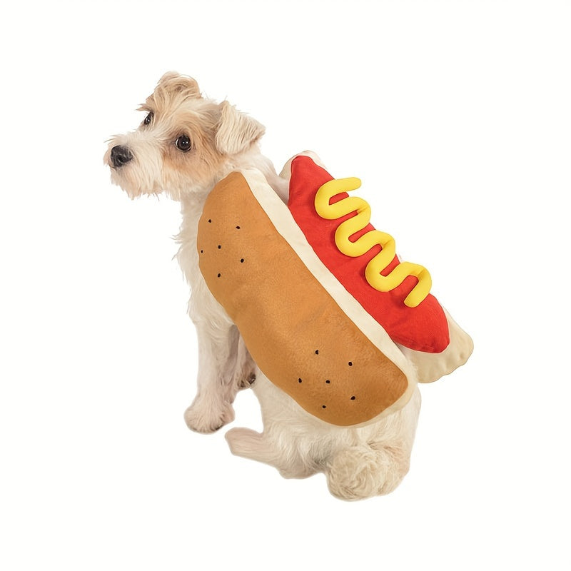 BowLift | Funny Plush Dog Halloween Costume | Hot Dog Design