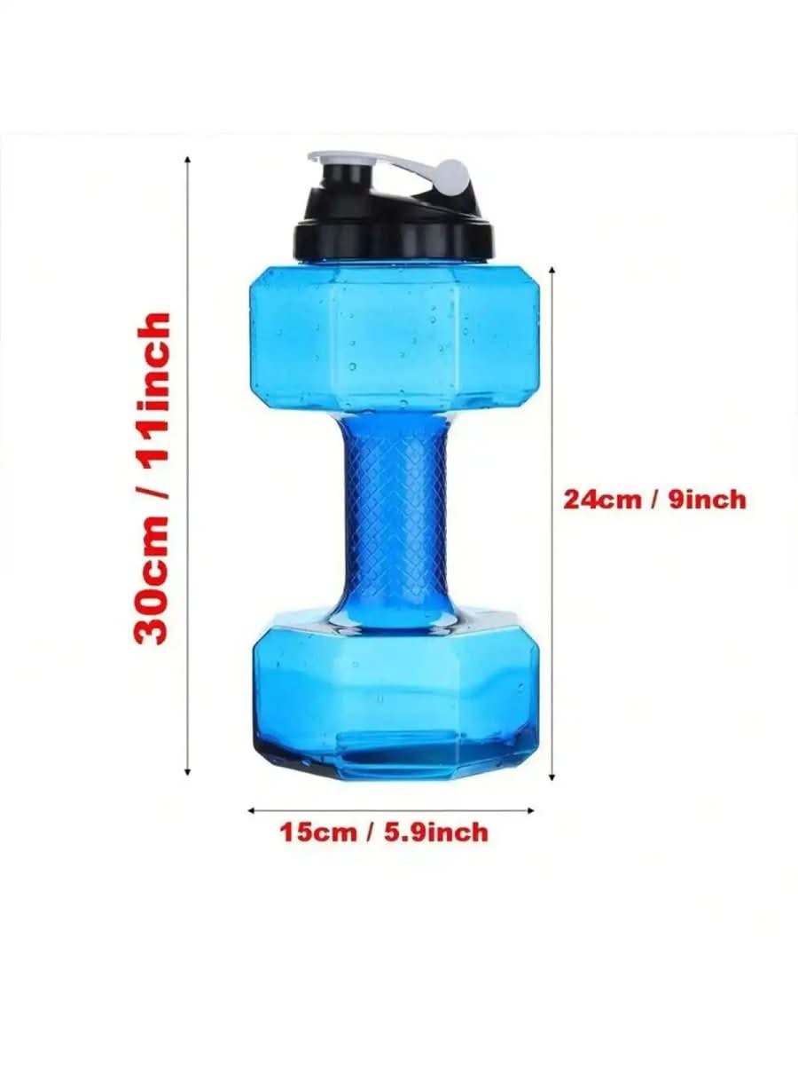 BowLift | Dumbbell water bottle 550ml for fitness & everyday life | 2-in-1 design