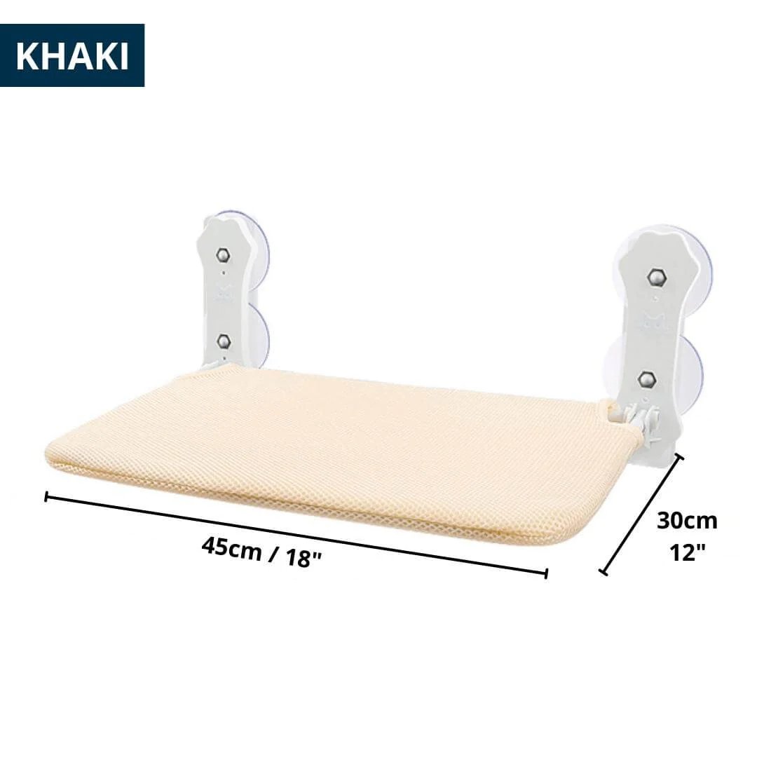 BowLift | Foldable Cat Hammock Suction Cup Cat Hammock