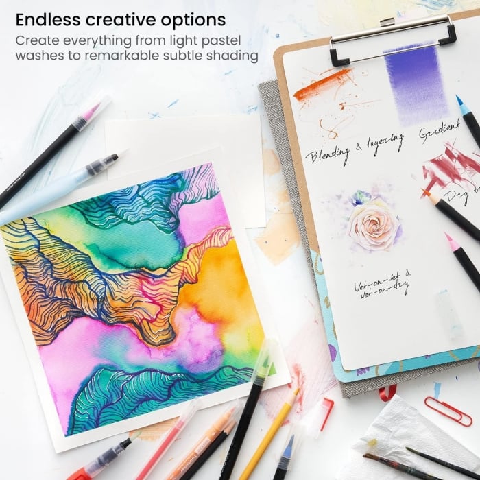 BowLift | Elegant Watercolor Brush Set – Creative Painting Made Easy