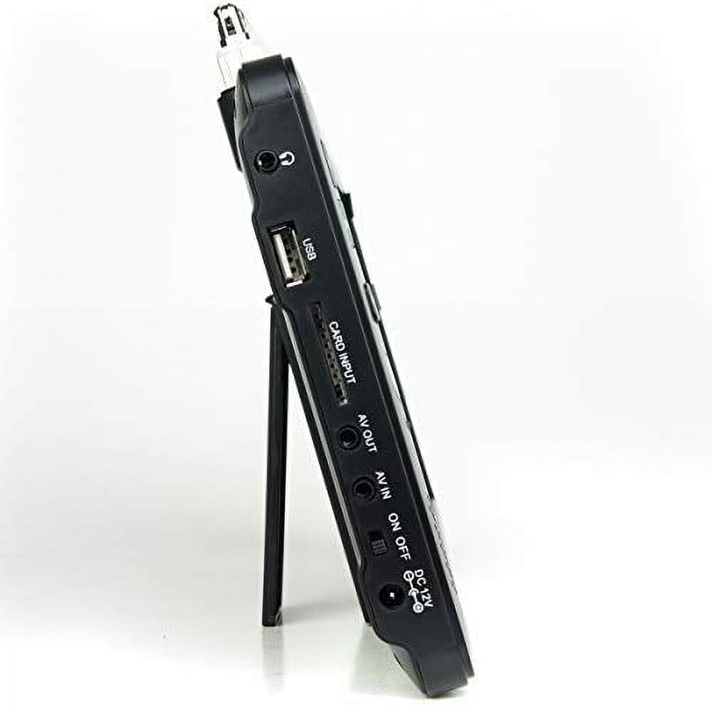 BowLift | Portable Rechargeable Mini LED TV – 9-Inch Widescreen Battery Operated Television