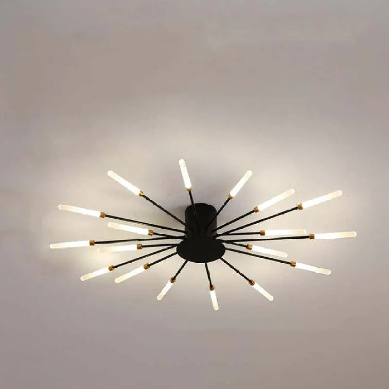 BowLift | Ceiling light modern metal LED chandelier