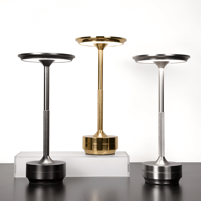 BowLift | Wireless | Rechargeable Touch-Control LED Table Lamp for Elegant Ambient Light