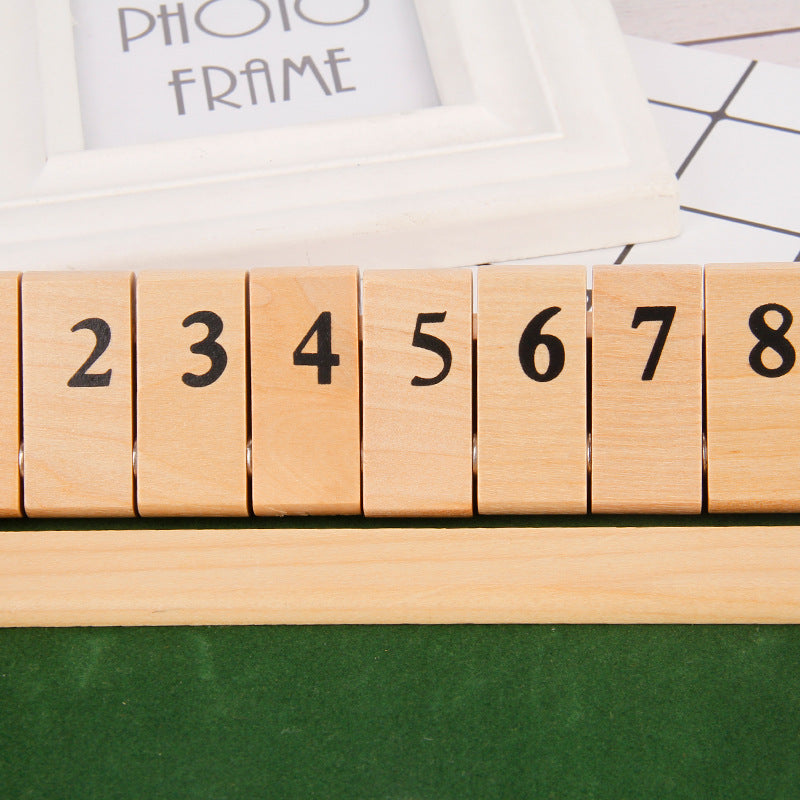 BowLift | Shut The Box Game - Fun Table Math Game for Adults & Children