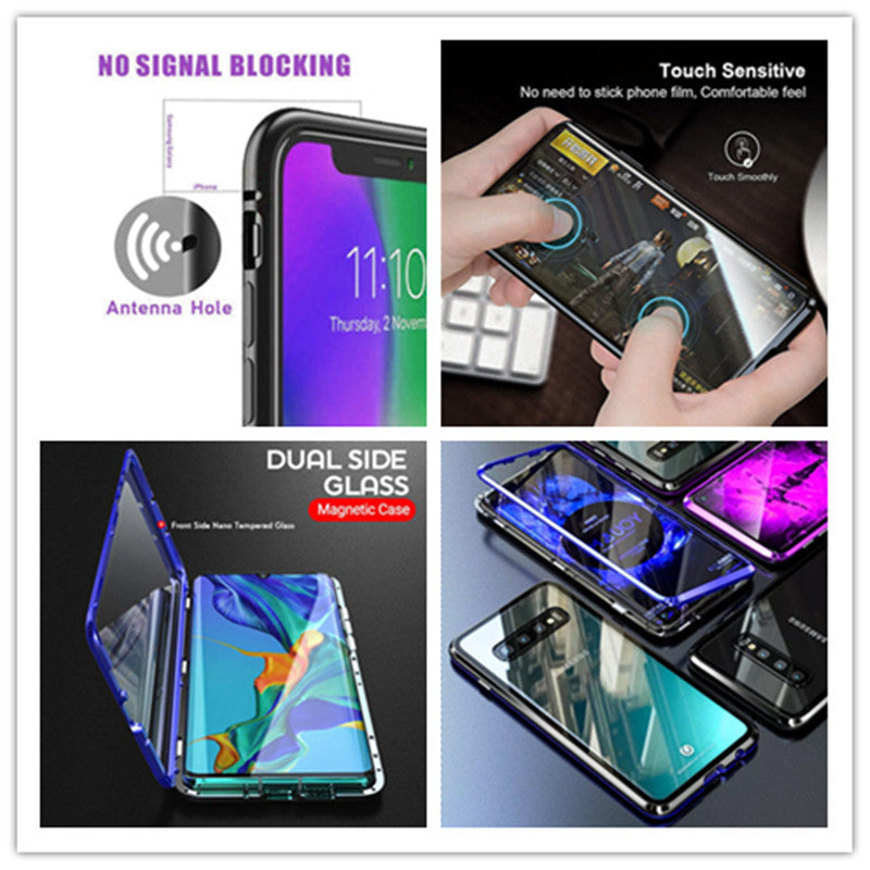 BowLift | MAGNETIC DOUBLE-SIDED GLASS PHONE CASE