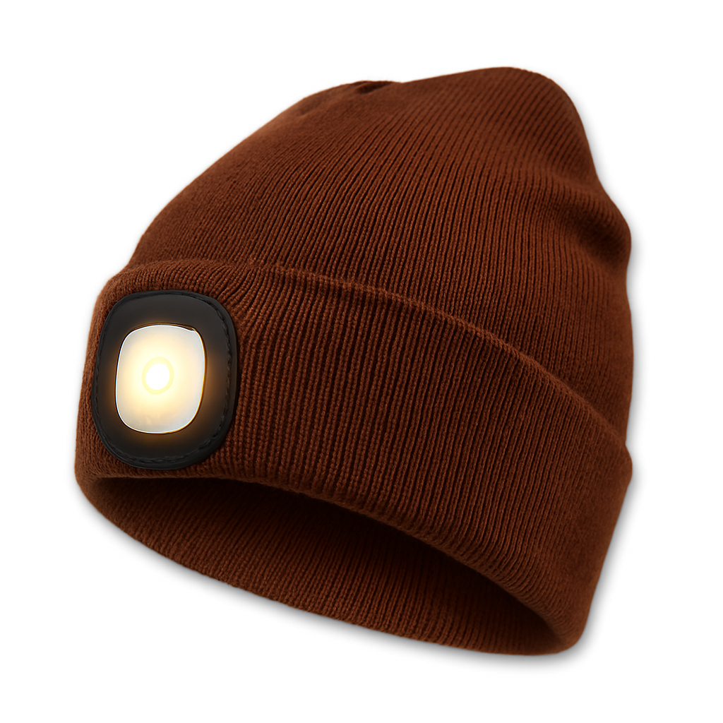 BowLift | Beanie Hat with Rechargeable LED Headlight