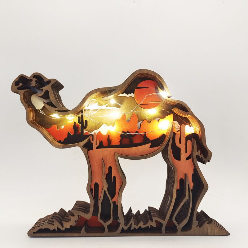 BowLift | 3D Creative Wood Animal Carving Craft Gift