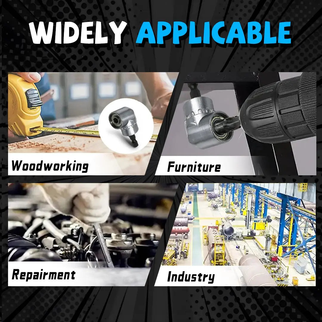 BowLift | 105° Zinc Alloy Angle Drill Adapter