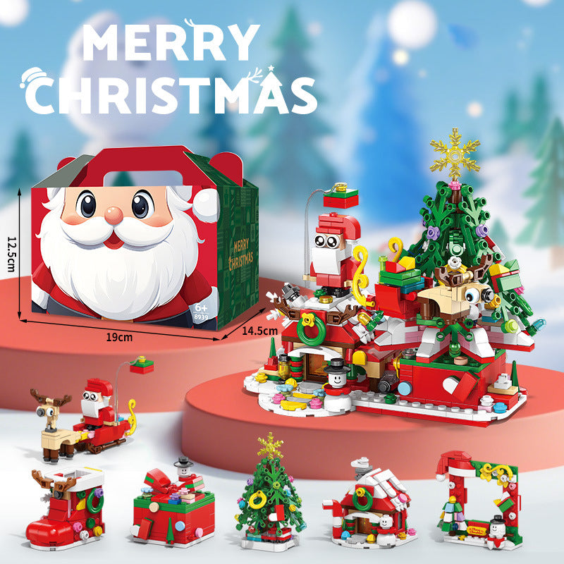 BowLift | Christmas style children's educational building block toys