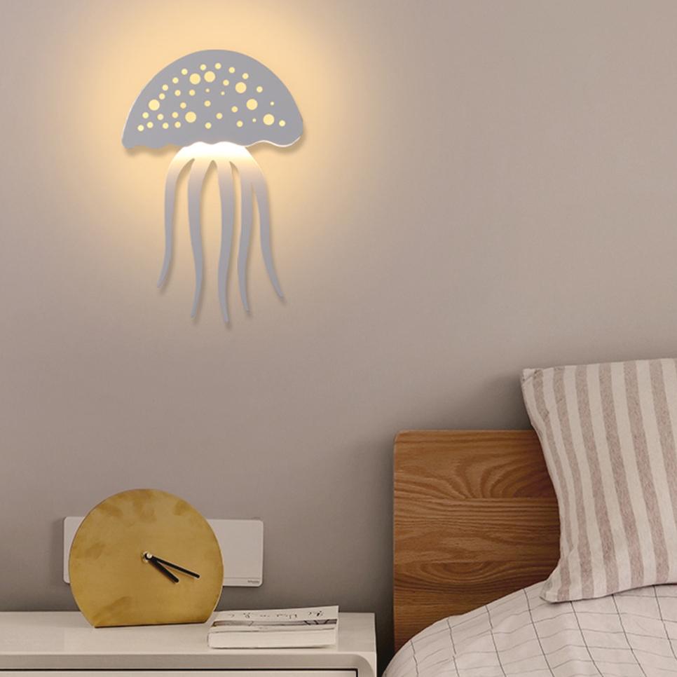 BowLift | Modern creative 1-Light LED Jellyfish Wall Light