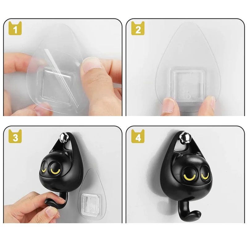 BowLift | Creative Cute Wink Cat Hooks