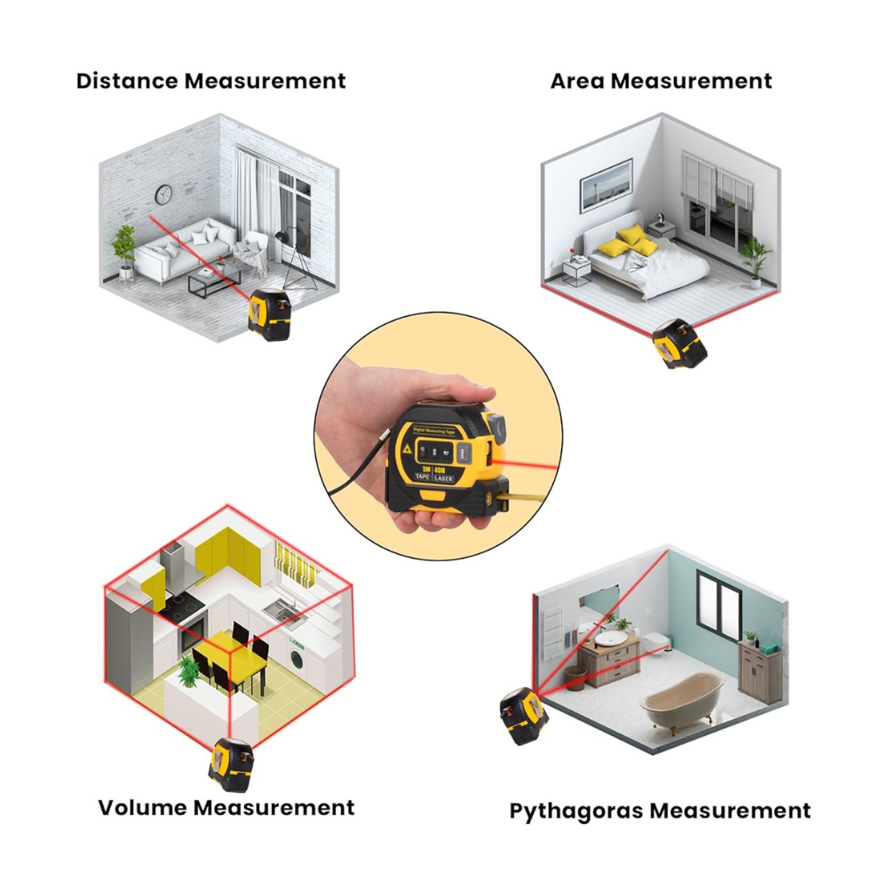 Digital Laser Tape Measure