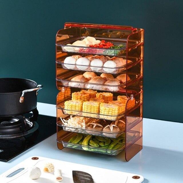 BowLift | Multi-Layer Stackable Kitchen Storage Rack