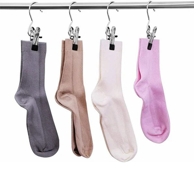 BowLift | Anti-rust Clip Space-saving Clothespin Hat Pants Storage Hanging Travel Hook