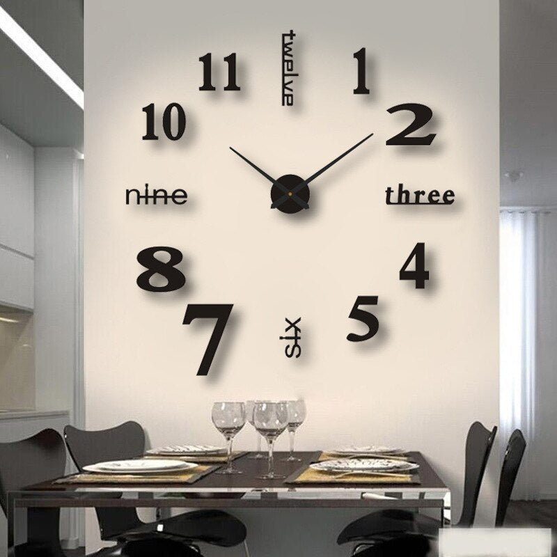BowLift | ArtisticTick - Statement Wall Clock