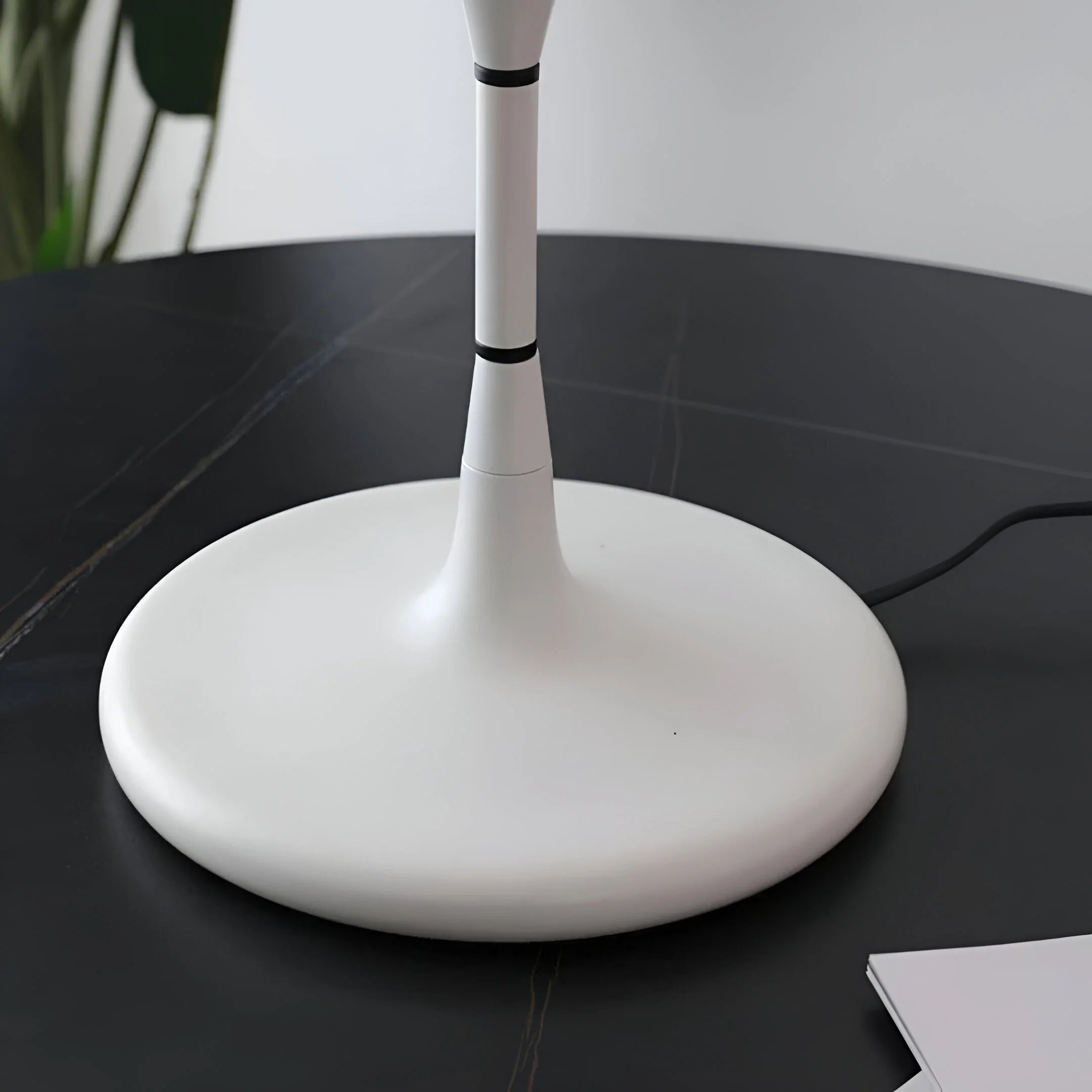 AuroraLume – Nordic Glass Shade Table Lamp