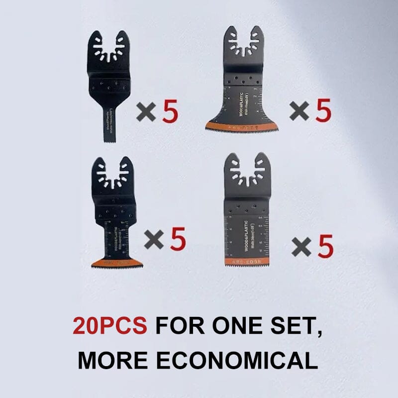 BowLift | Edgeless Oscillating Tool Blades (20 Pieces)