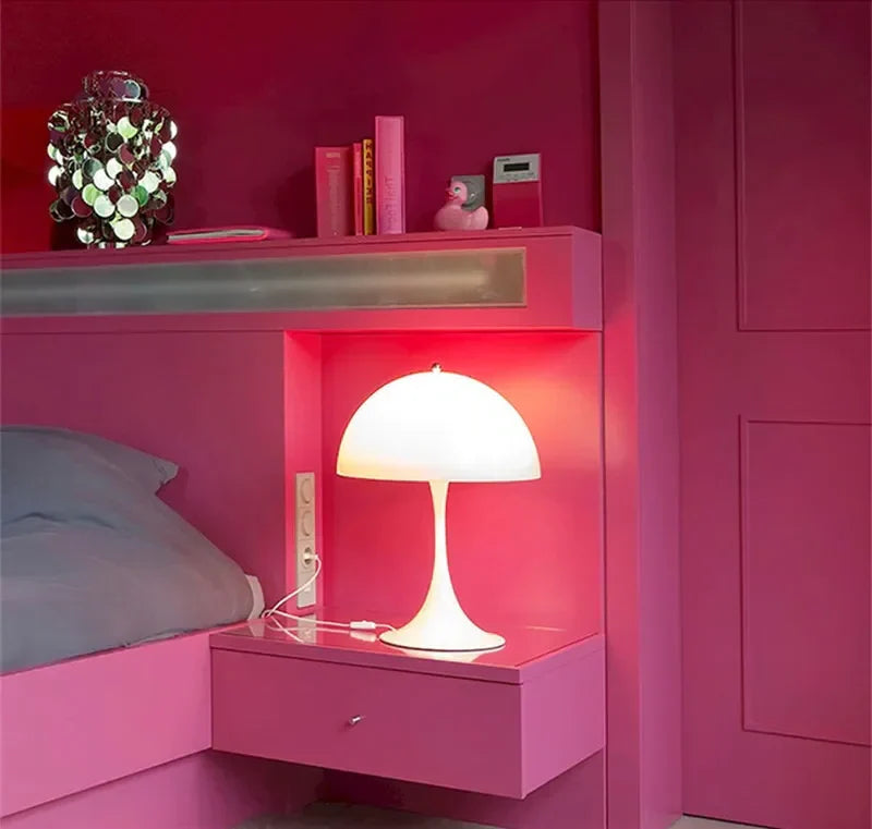 BowLift | Retro Danish Table Lamp/ Floor Lamp - Iconic Mushroom Design for Modern Spaces