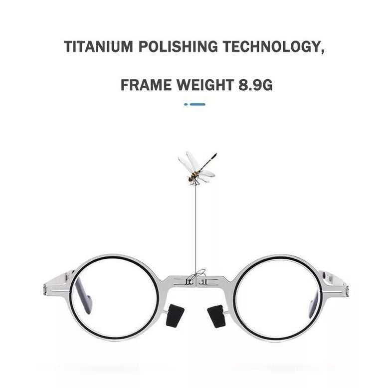 BowLift | Ultra Light Titanium Material Screwless Foldable Reading Glasses