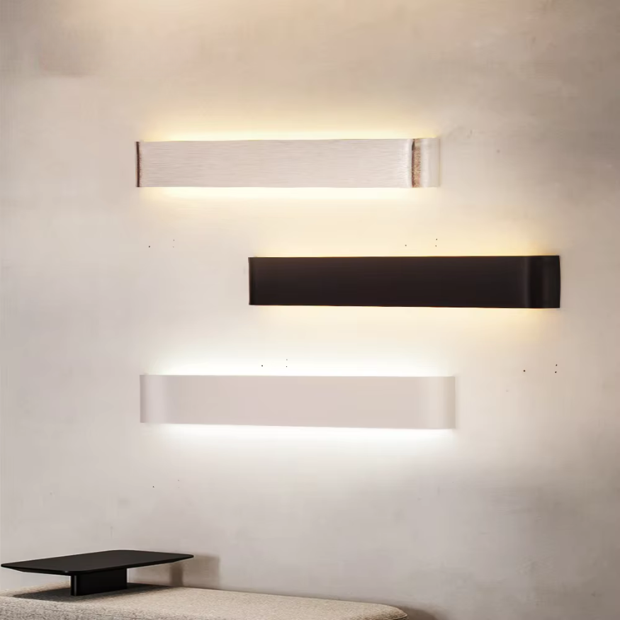 BowLift | Nordic LED Wall Light - Modern Brushed Aluminum Indoor Wall Light